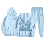 Everything Comes In Waves Light Blue Tracksuit